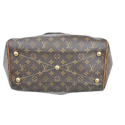 Louis Vuitton Tivoli Handbag Monogram Canvas, BROWN, CANVAS, Shoulder bag