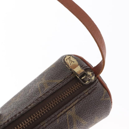 Louis Vuitton Papillon Pochette Monogram Canvas, BROWN, CANVAS, Clutche & pouche