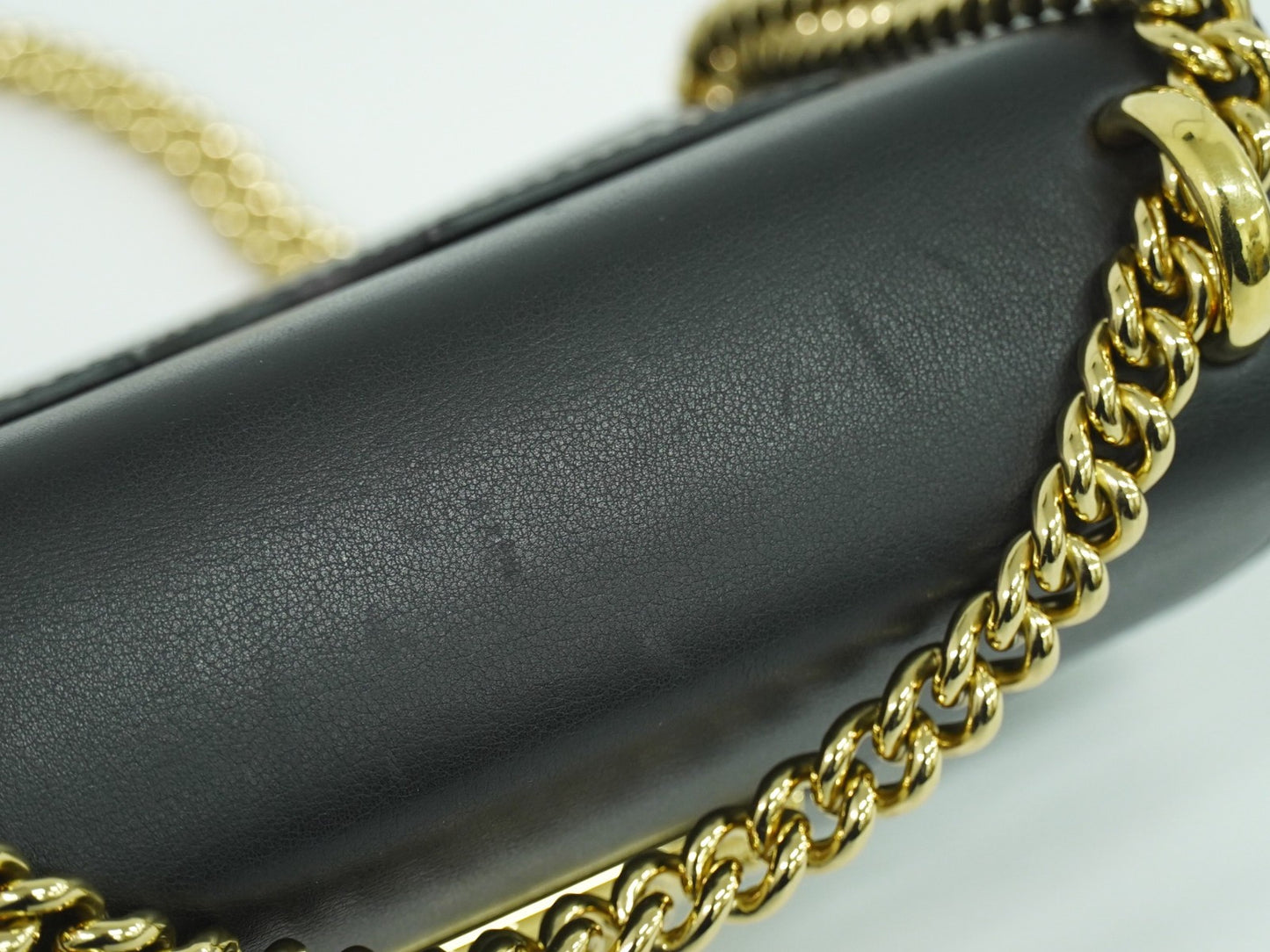 Gucci Padlock Shoulder Bag Leather, BLACK, LEATHER, Shoulder bag