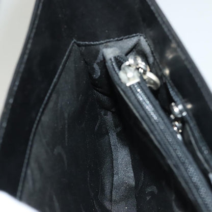 Salvatore Ferragamo Gancini Shoulder Bag Leather, BLACK, LEATHER, Shoulder bag