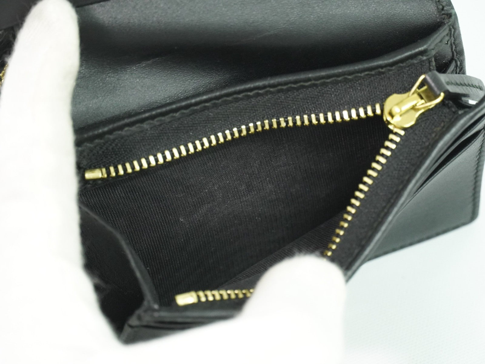 Gucci GG Marmont Wallet Leather, BLACK, LEATHER, Wallets