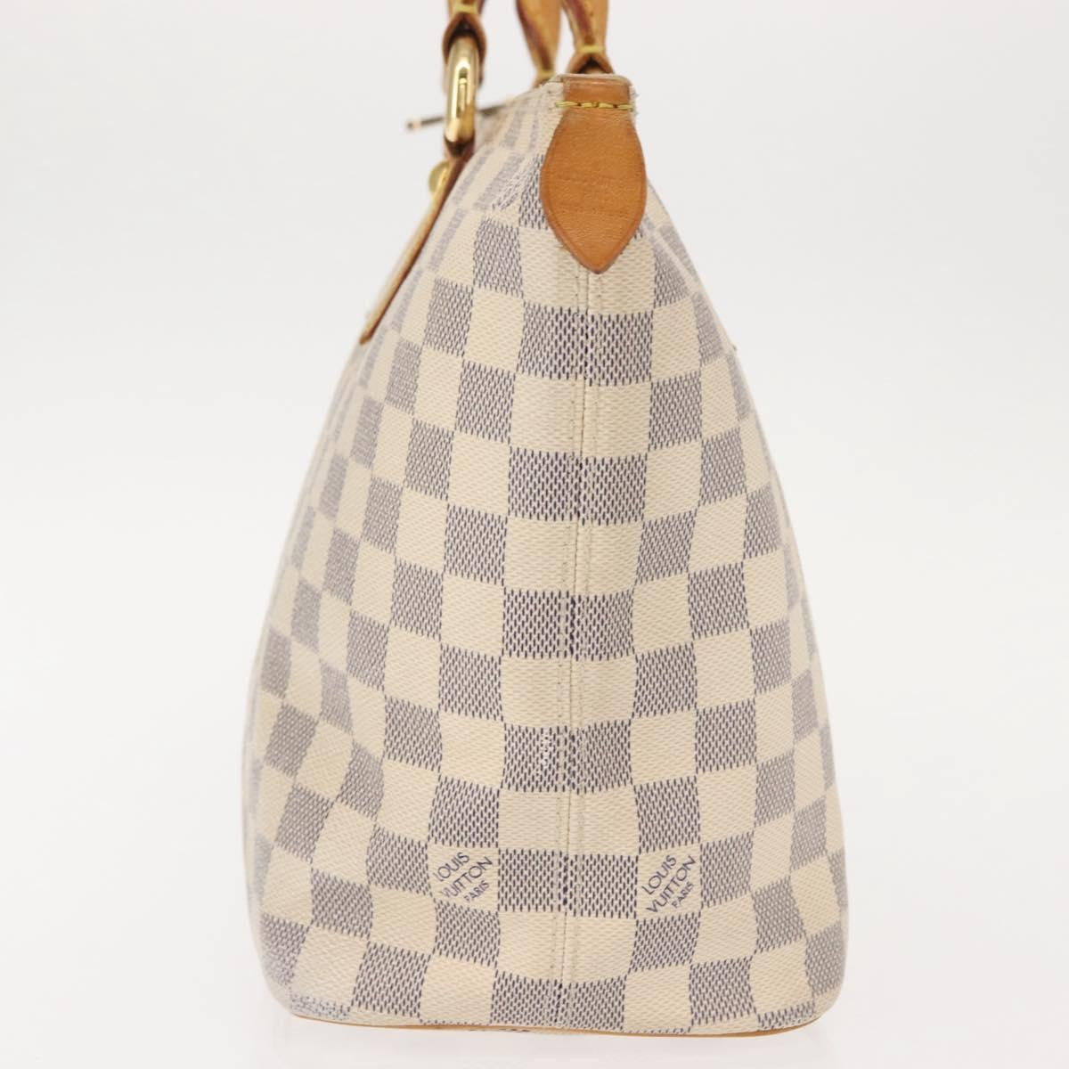 Louis Vuitton Saleya Handbag Damier, WHITE, CANVAS, Tote bag