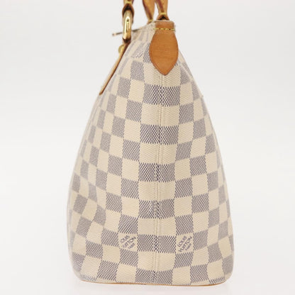 Louis Vuitton Saleya Handbag Damier, WHITE, CANVAS, Tote bag