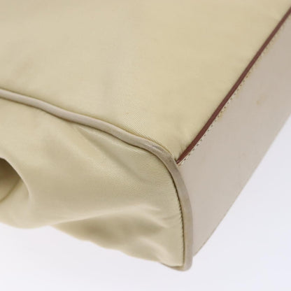 Prada Vintage Handbag Tessuto, BEIGE, NYLON, Handbag