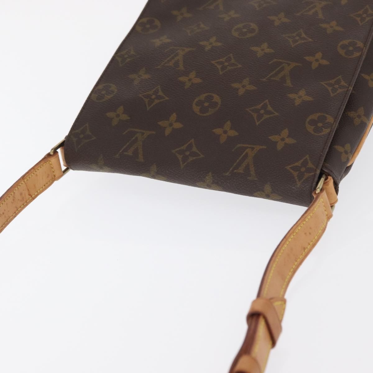 Louis Vuitton Musette Salsa Handbag Monogram Canvas, BROWN, CANVAS, Shoulder bag