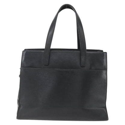Loewe Vintage Anagram Tote Leather, BLACK, LEATHER, Tote bag