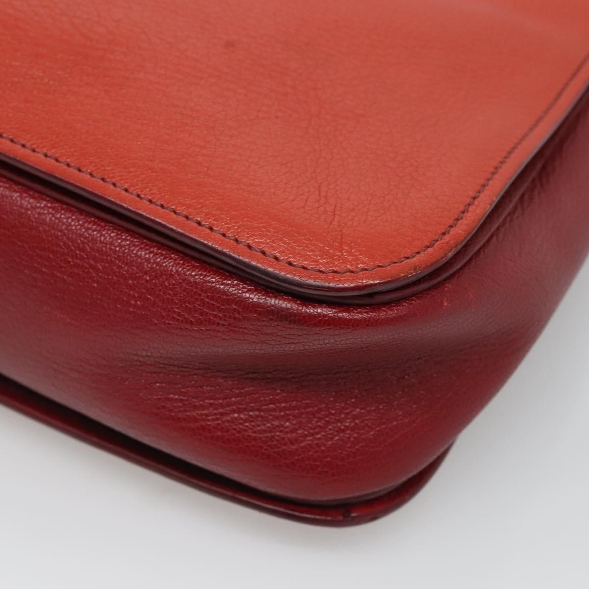 Miu Miu Madras Convertible Lock Tote Leather, RED, LEATHER, Handbag