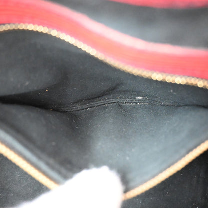 Louis Vuitton Petit Noe Handbag Epi Leather, RED, LEATHER, Shoulder bag