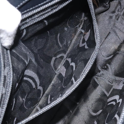 Salvatore Ferragamo Shoulder Bag Canvas, BLACK, CANVAS, Shoulder bag