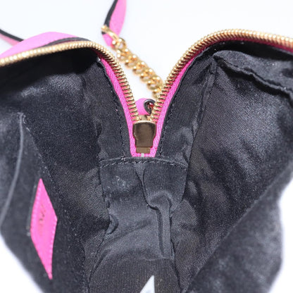 Versace Medusa Icon Front Slip Pocket Camera Bag Quilted Leather, PINK, LEATHER, Shoulder bag