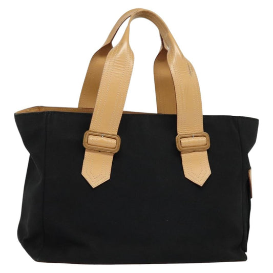 Burberry Vintage Tote Canvas, BLACK, CANVAS, Tote bag