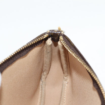 Louis Vuitton Pochette Accessoires Limited Edition Christmas Animation Monogram Canvas, BROWN, CANVAS, Clutche & pouche