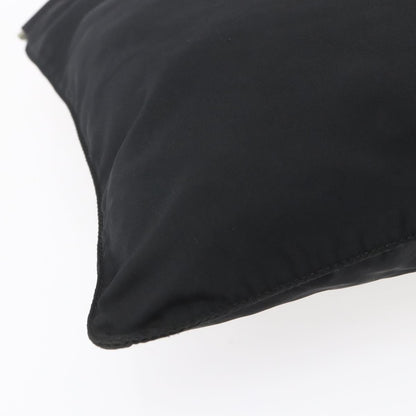 Prada Flat Messenger Bag Tessuto, BLACK, NYLON, Shoulder bag