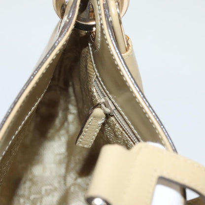 Gucci Vintage Jackie Handbag Leather, BEIGE, LEATHER, Handbag