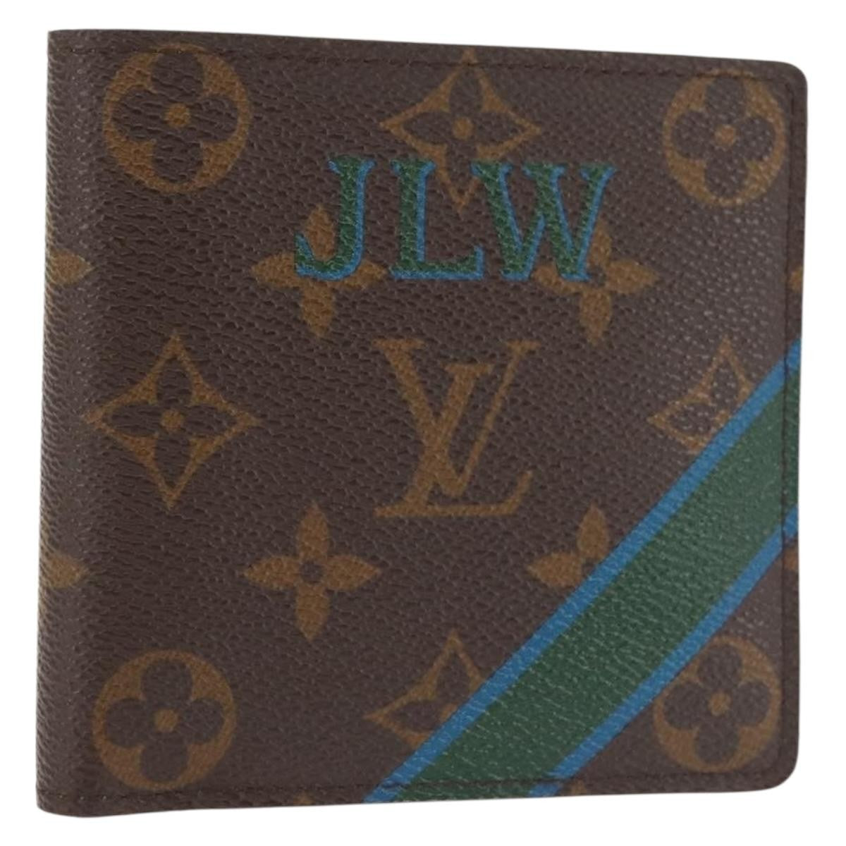 Louis Vuitton Marco Wallet Monogram Canvas, BROWN, CANVAS, Wallets