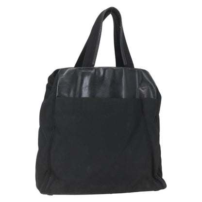 Prada Vintage Tote Tessuto, BLACK, NYLON, Tote bag