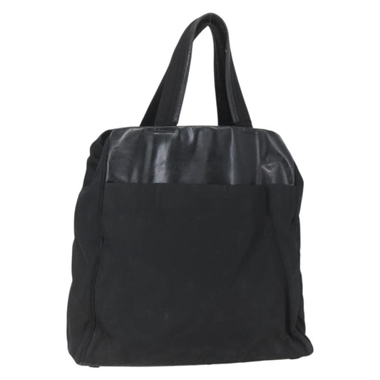 Prada Vintage Tote Tessuto, BLACK, NYLON, Tote bag