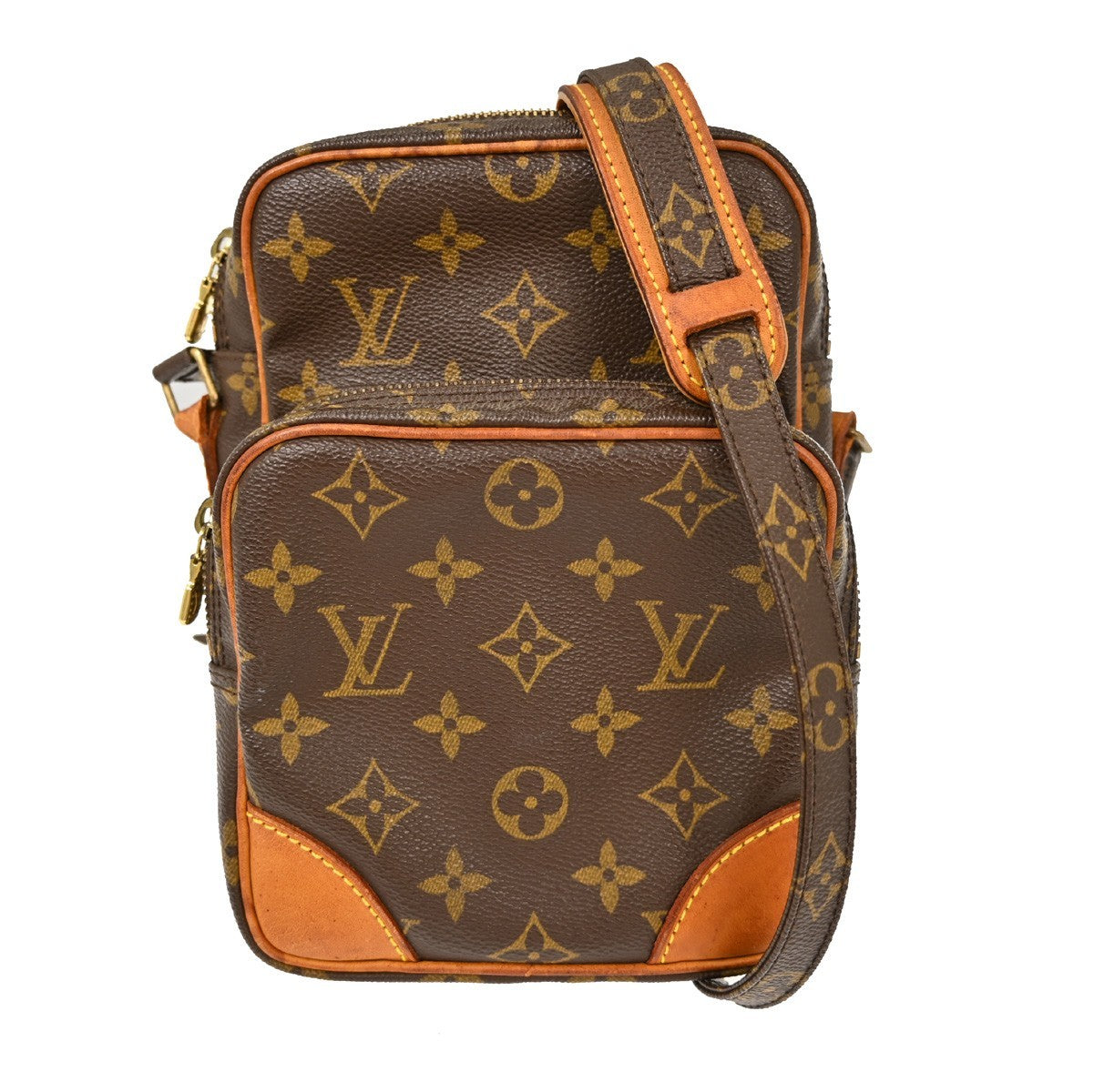 Louis Vuitton Amazone Bag Monogram Canvas, BROWN, CANVAS, Shoulder bag