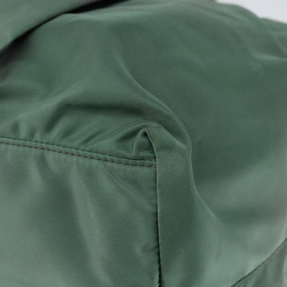 Prada Convertible Bow Tote Tessuto, GREEN, NYLON, Handbag