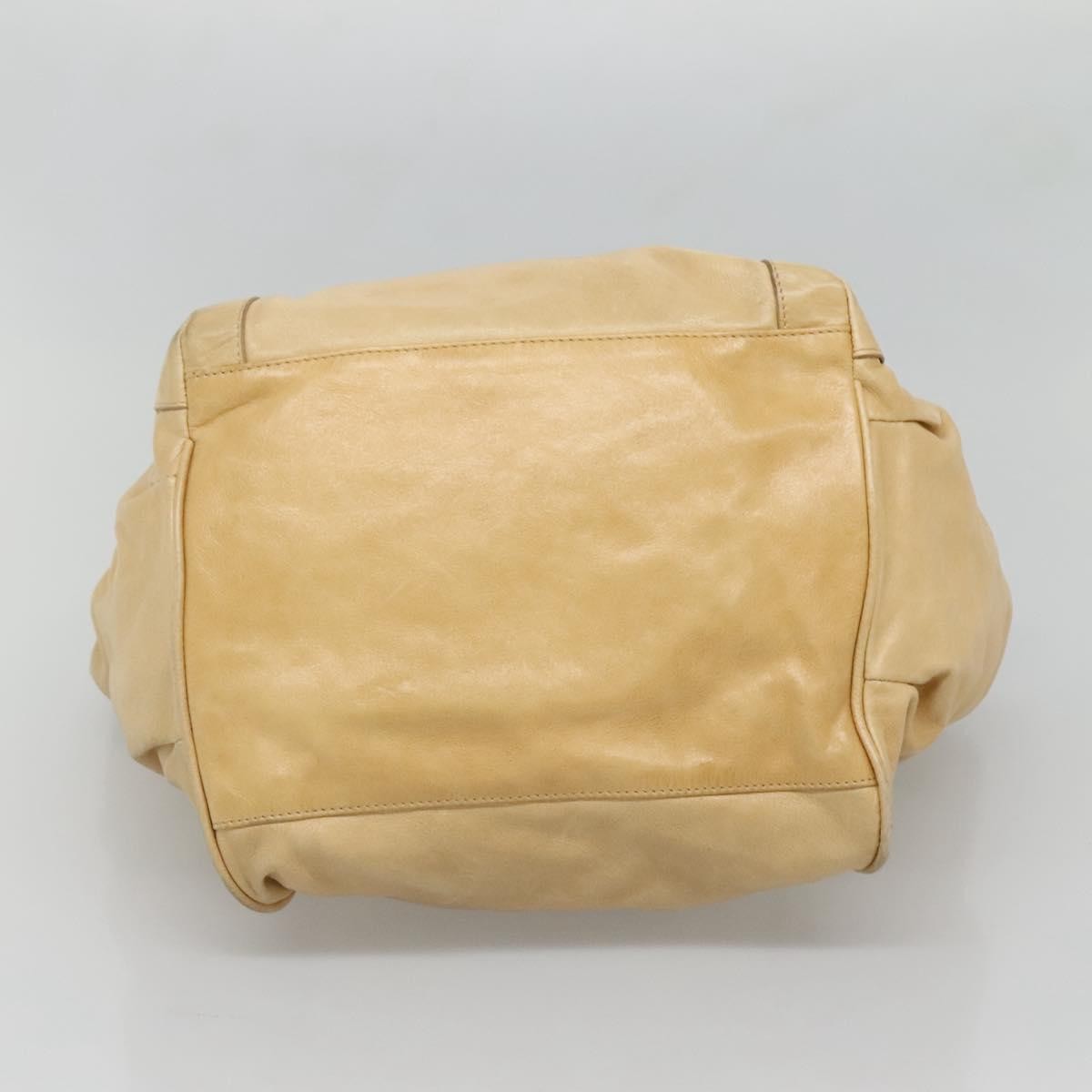 Balenciaga Classic Studs Sunday Tote Leather, BEIGE, LEATHER, Tote bag