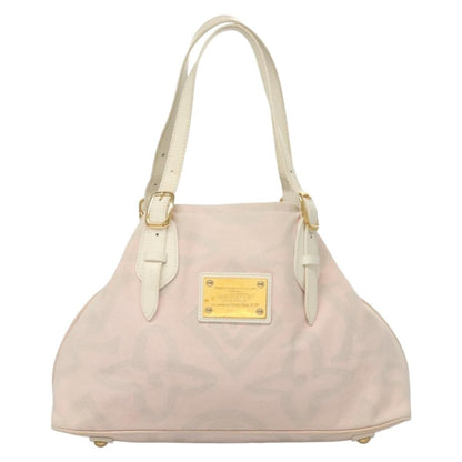 Louis Vuitton Tahitienne Cabas Canvas, PINK, CANVAS, Tote bag