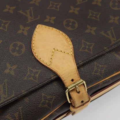 Louis Vuitton Cartouchiere Handbag Monogram Canvas, BROWN, CANVAS, Shoulder bag