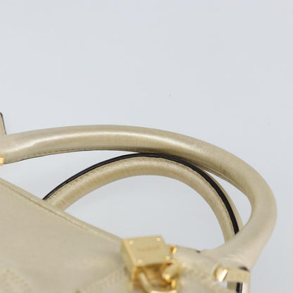 Loewe Amazona Bag Leather, GOLD, LEATHER, Handbag