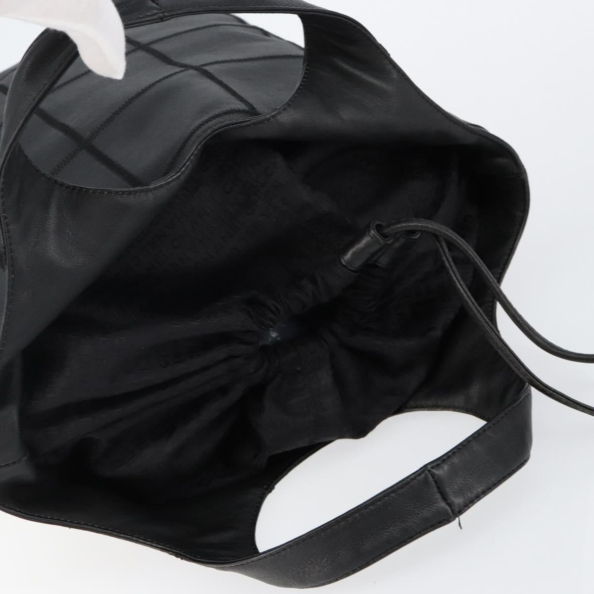 Chanel Square Stitch Tassel Hobo Quilted Leather, BLACK, LEATHER, Handbag