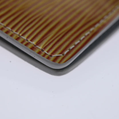 Louis Vuitton Agenda Cover Epi Leather, ORANGE, PATENT_LEATHER, Wallets