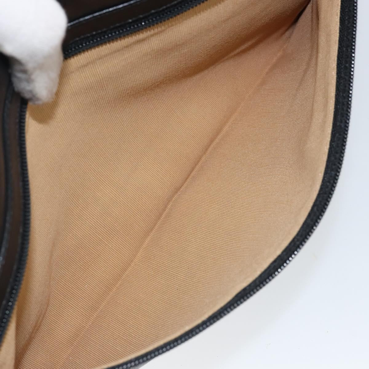 Givenchy 4G pouch Leather, BLACK, LEATHER, Clutche & pouche