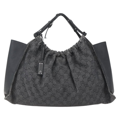 Gucci GG Canvas Bag Canvas, BLACK, CANVAS, Handbag