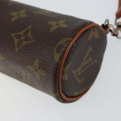 Louis Vuitton Papillon Pochette Monogram Canvas, BROWN, CANVAS, Clutche & pouche