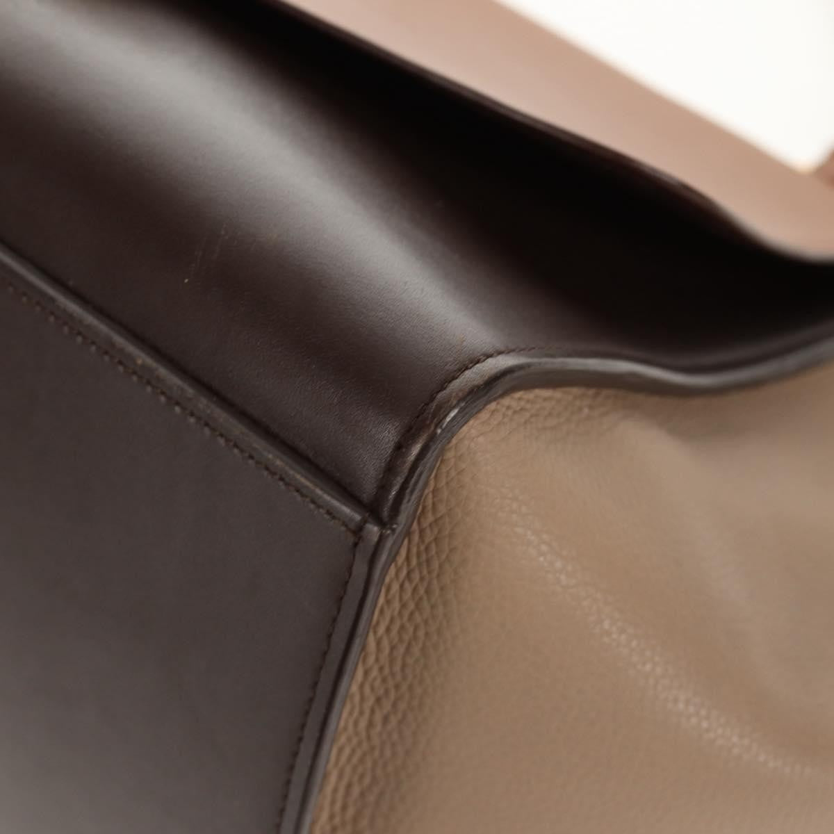 Celine Tricolor Trapeze Bag Leather, MULTICOLOUR, LEATHER, Handbag