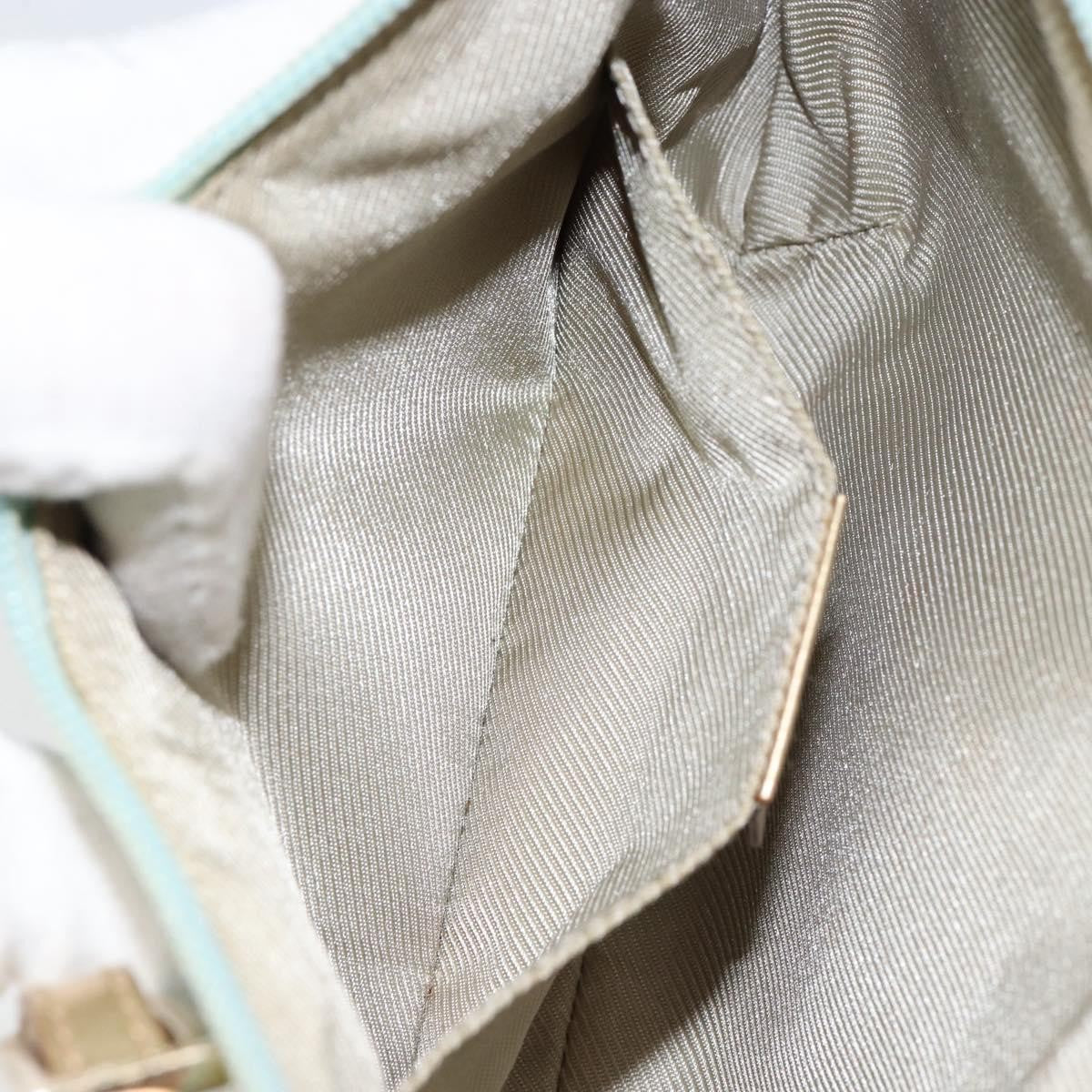 Gucci Vintage Pochette Shoulder Bag GG Canvas, BLUE, CANVAS, Shoulder bag