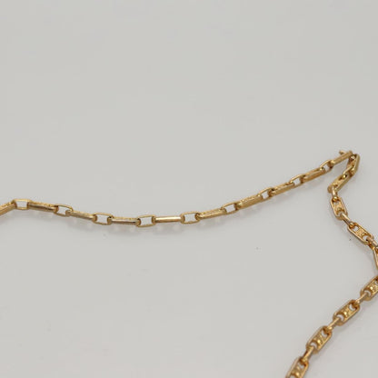 Celine Chain Shoulder Bag Leather, BLACK, LEATHER, Shoulder bag