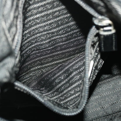 Prada Vintage Shoulder Bag Tessuto, BLACK, NYLON, Shoulder bag