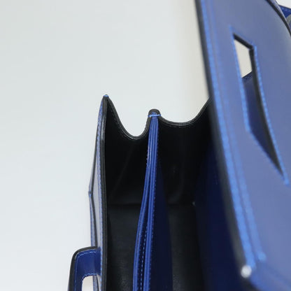 Loewe Barcelona Shoulder Bag Leather, BLUE, LEATHER, Shoulder bag