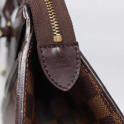 Louis Vuitton Riviera Handbag Damier, BROWN, CANVAS, Handbag