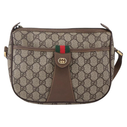 Gucci Vintage Web Crossbody Bag GG Canvas, BEIGE, CANVAS, Shoulder bag
