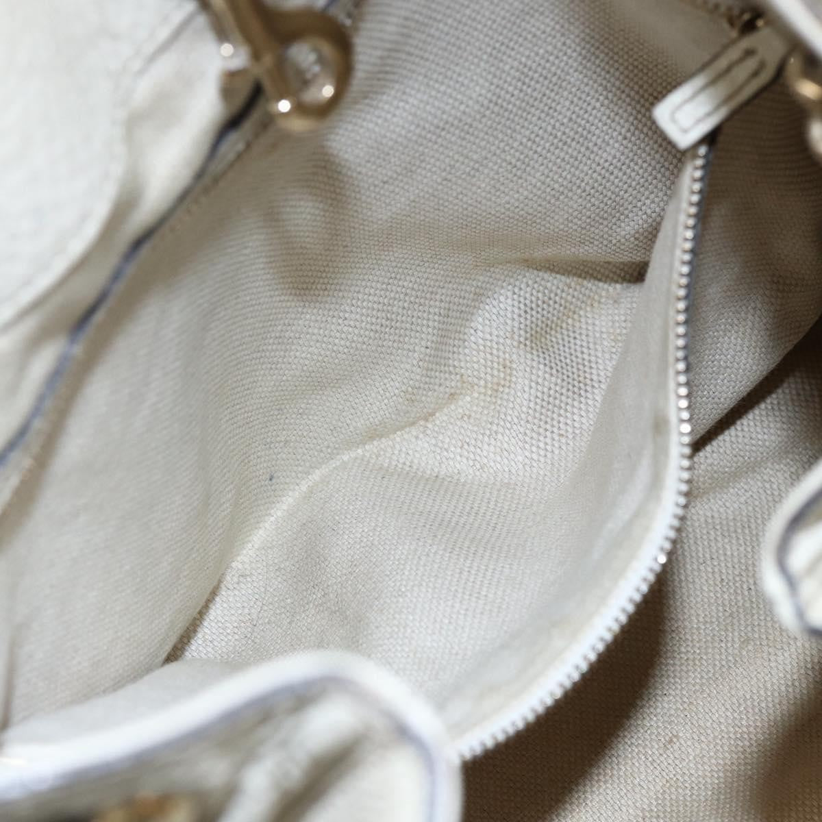 Gucci Soho Chain Strap Shoulder Bag Leather, WHITE, LEATHER, Shoulder bag