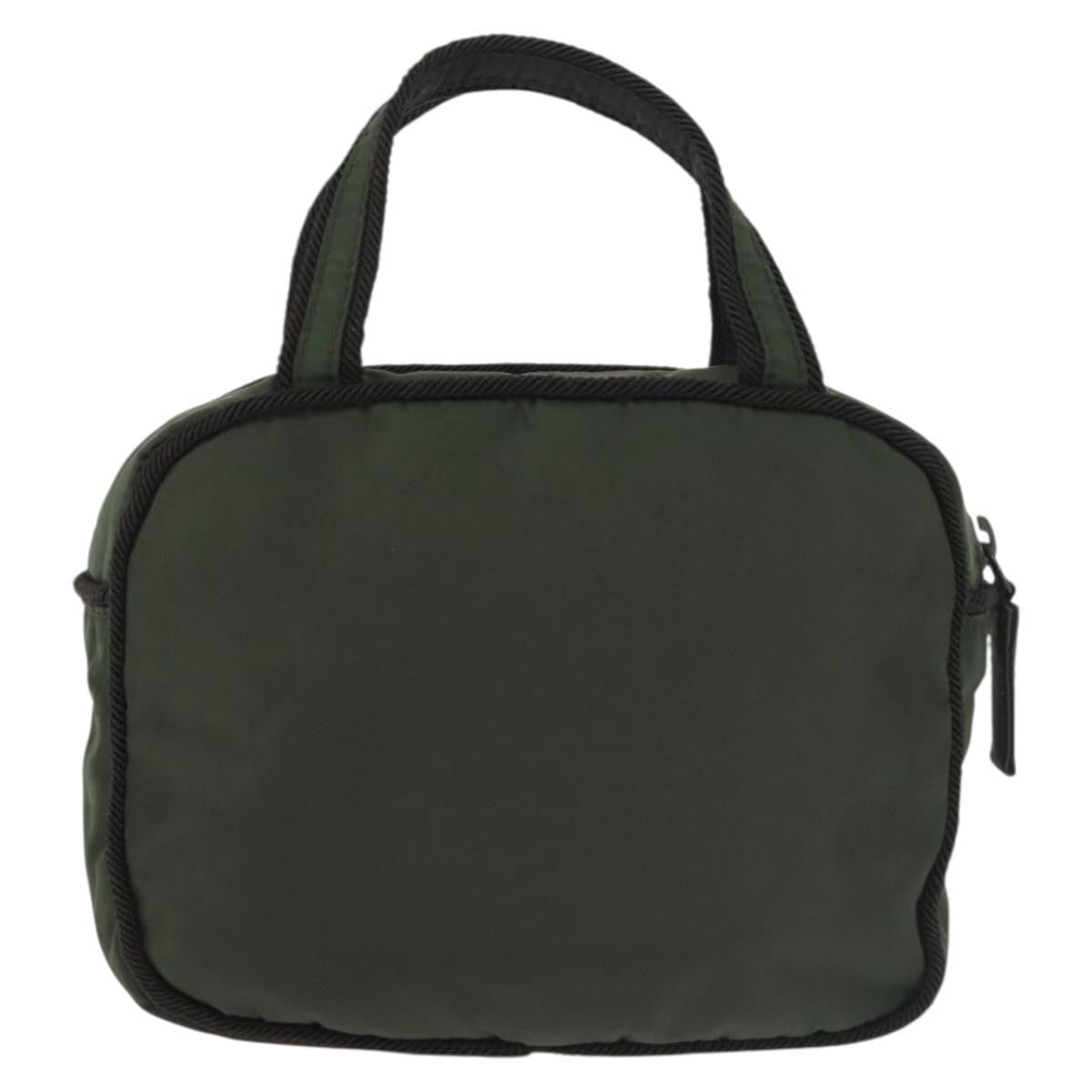 Prada Vintage Handbag Tessuto, KHAKI, NYLON, Handbag