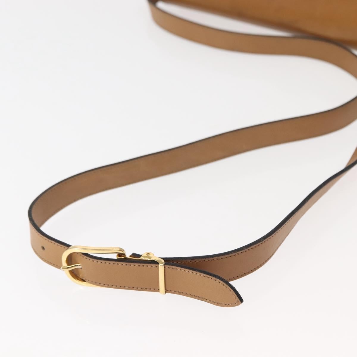 Christian Dior Vintage Honeycomb Shoulder Bag Canvas and Leather, BROWN, CANVAS, Shoulder bag