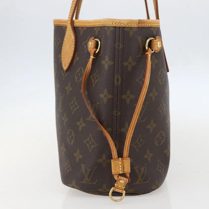 Louis Vuitton Neverfull Tote Monogram Canvas, BROWN, CANVAS, Tote bag