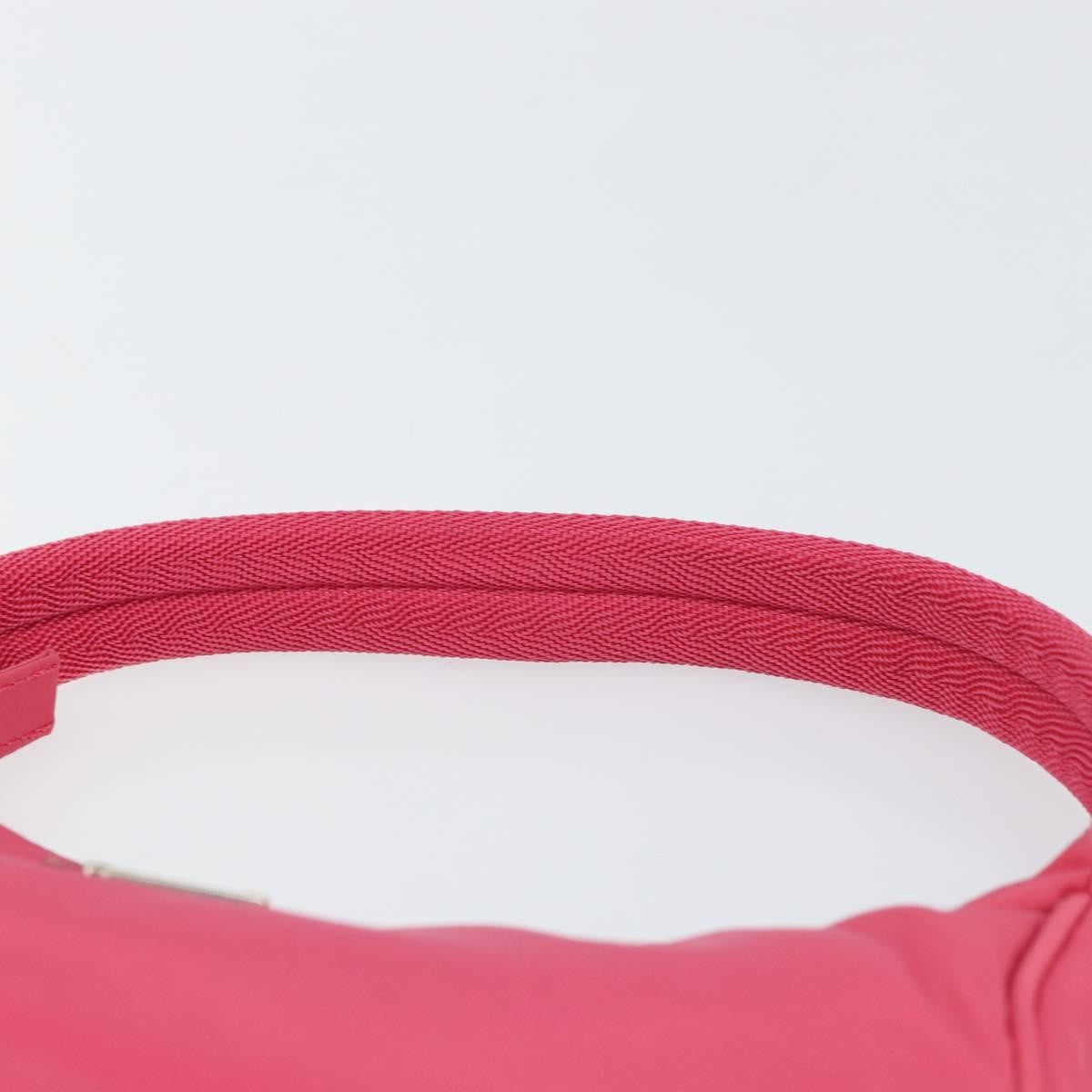 Prada Pochette Shoulder Bag Tessuto, PINK, NYLON, Clutche & pouche