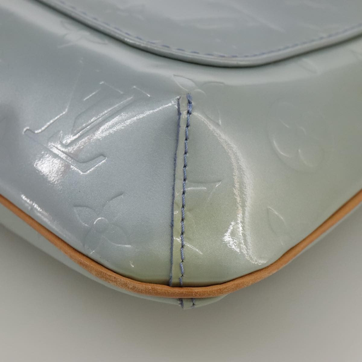 Louis Vuitton Thompson Street Handbag Monogram Vernis, PURPLE, PATENT_LEATHER, Handbag