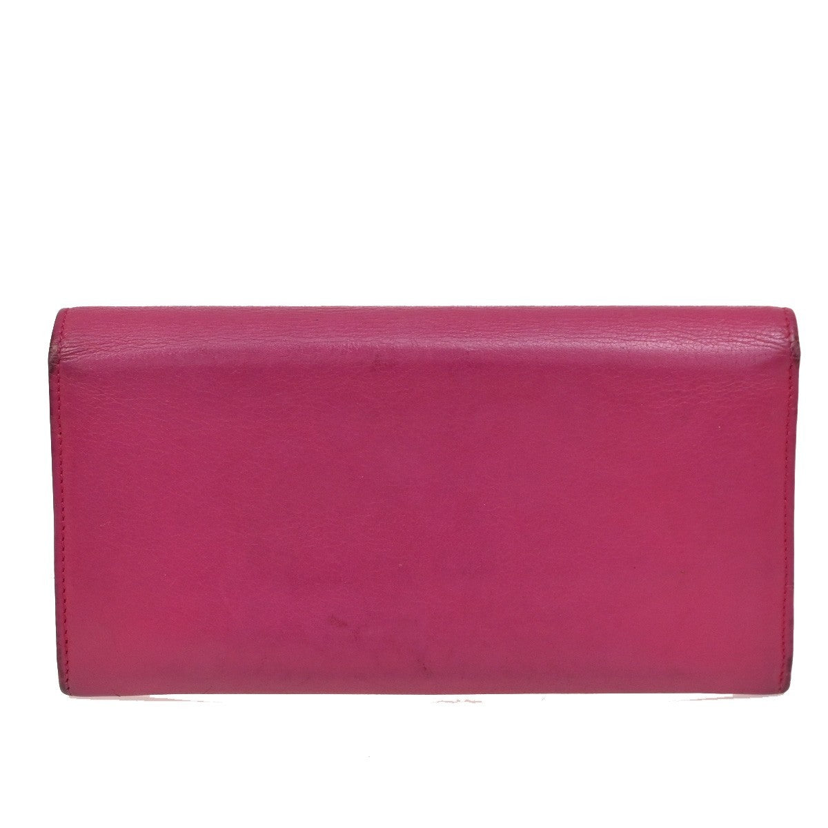 Saint Laurent Belle de Jour Flap Wallet Leather, PINK, LEATHER, Wallets