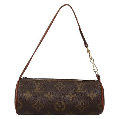 Louis Vuitton Papillon Pochette Monogram Canvas, BROWN, CANVAS, Handbag