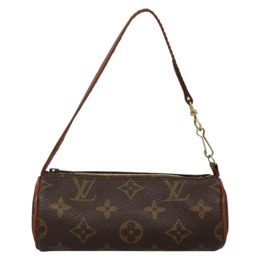 Louis Vuitton Papillon Pochette Monogram Canvas, BROWN, CANVAS, Handbag