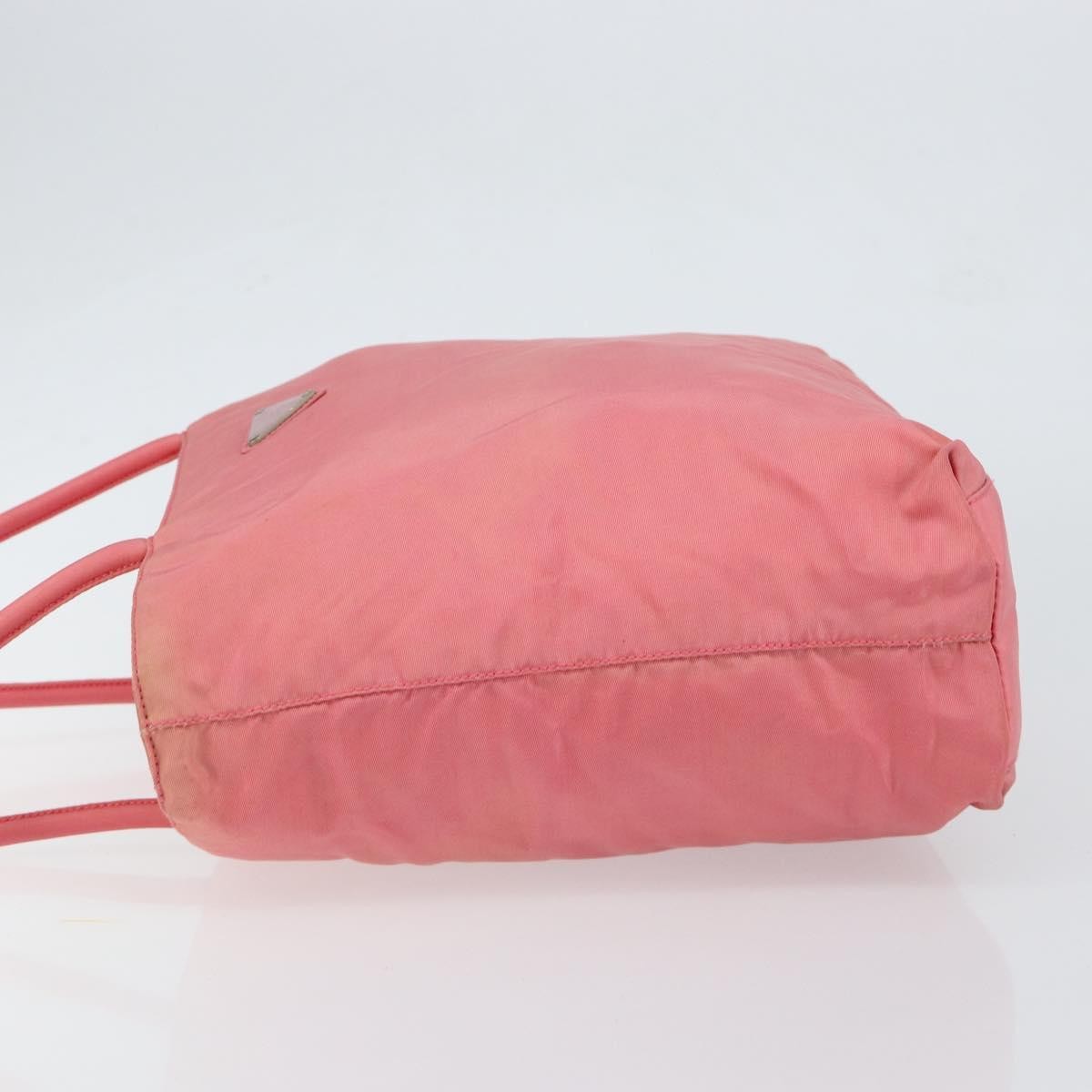 Prada Vintage Zip Tote Tessuto, PINK, NYLON, Tote bag