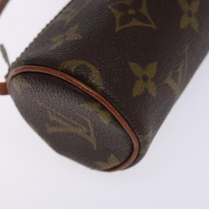Louis Vuitton Papillon Pochette Monogram Canvas, BROWN, CANVAS, Handbag